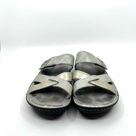 Alegria Victoriah Ivory Sheen Women's Sandals 6 US - Picture 6 of 10